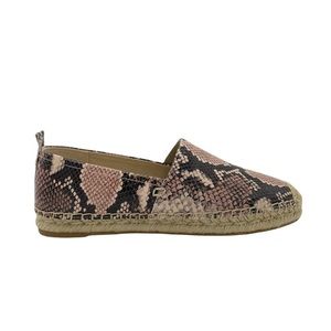 Sam Edelman Snake Print slip on Espadrilles